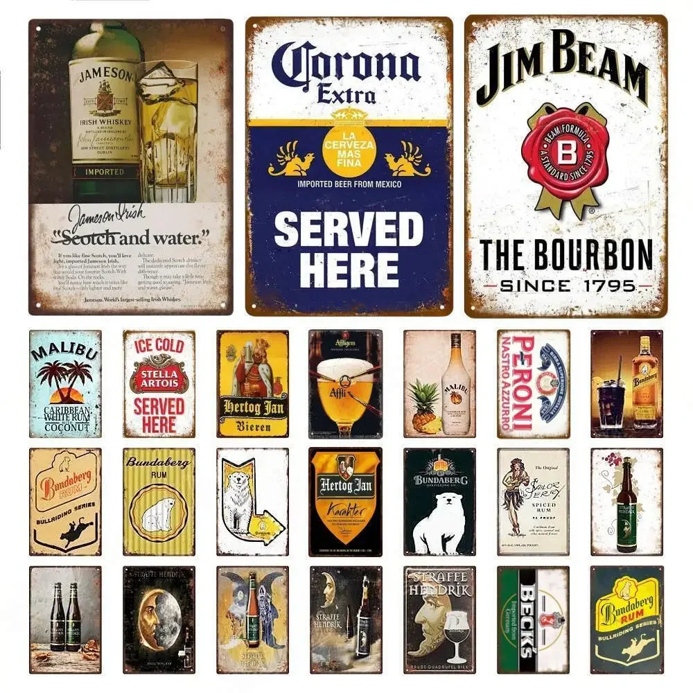 Retro piwo marki MALIBU metalo – Wine Beer Brand recenzja i cena